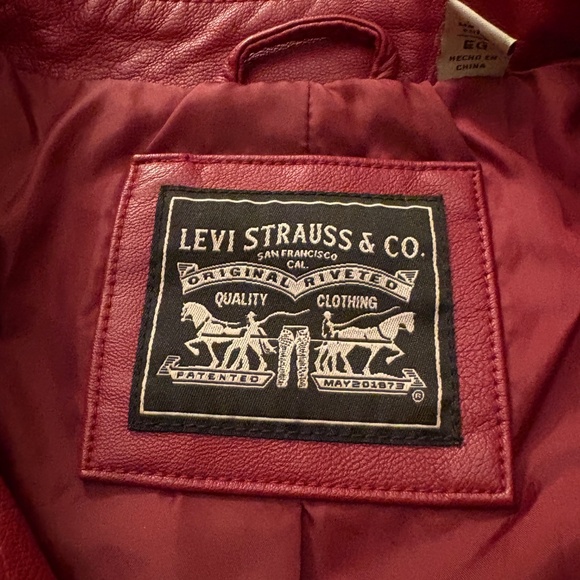 Faux leather moto jacket - Picture 3 of 5